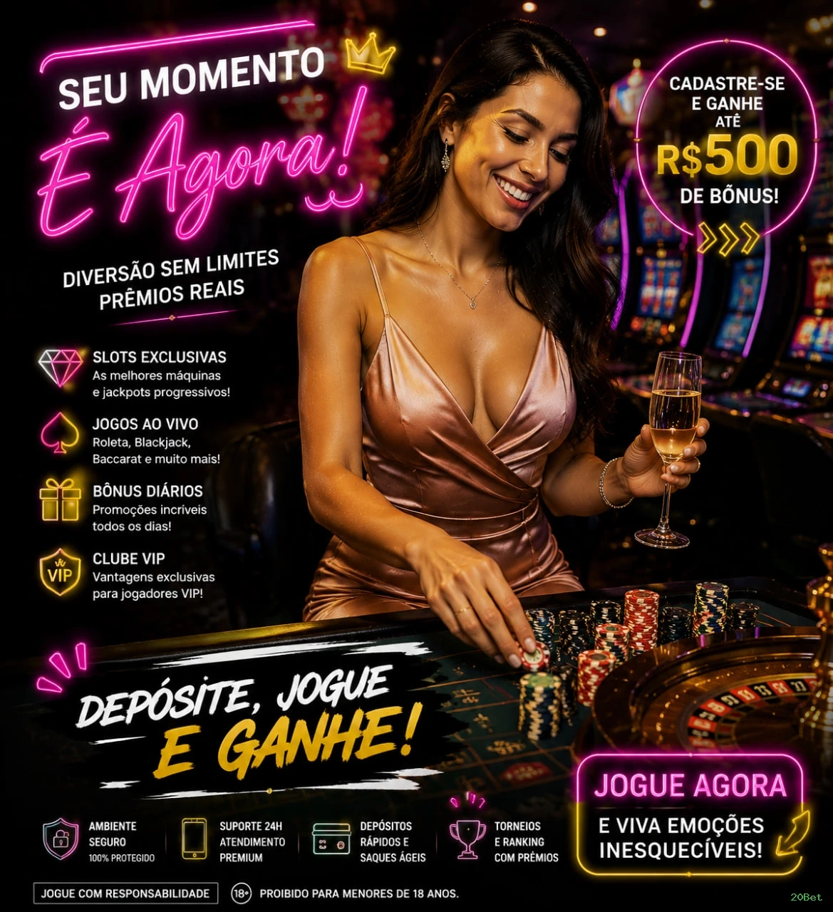 Programa VIP exclusivo da 20Bet